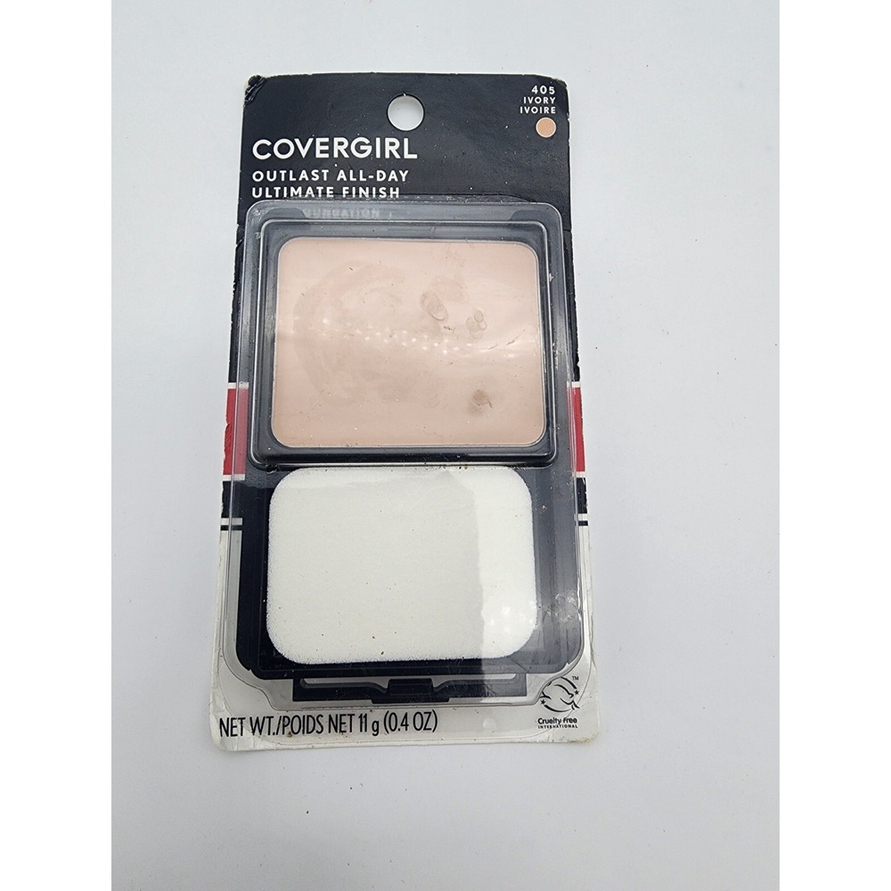 CoverGirl Outlast All-Day Ultimate Finish 3-in-1 Foundation, Ivory 405, 0.4 oz‎